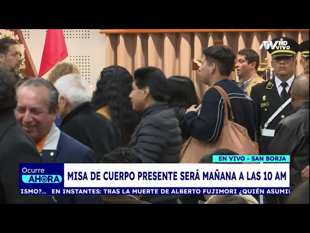 Misa de cuerpo presente de Alberto Fujimori: ¿Dónde se realizará, horario y quiénes podrán asistir?