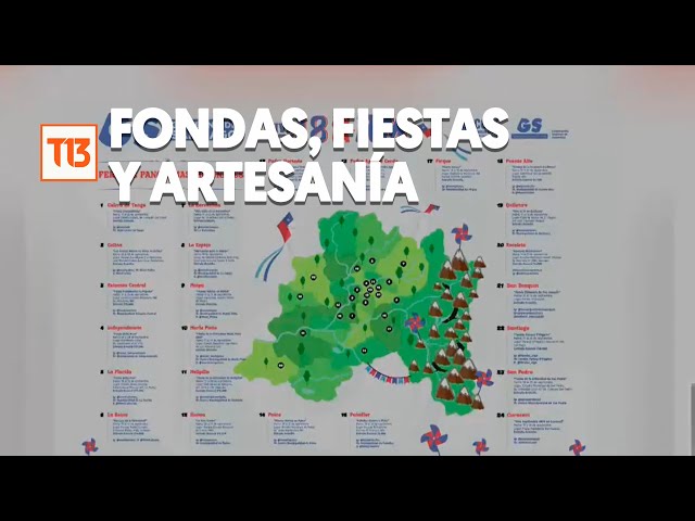 Lanzan guía para disfrutar las Fiestas Patrias en la Región Metropolitana