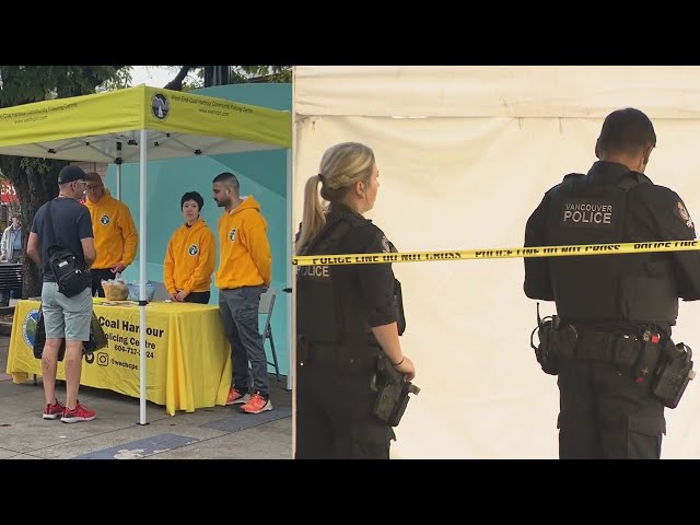 ⁣Vancouver police hold public safety events