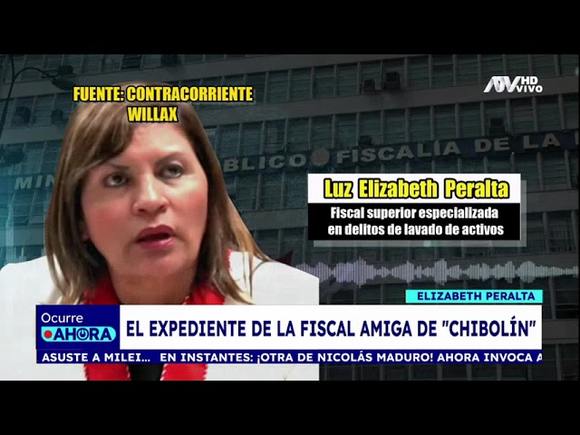 Elizabeth Peralta: El expediente de la fiscal amiga de Andrés Hurtado