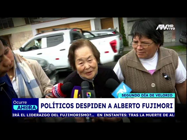 Alberto Fujimori: Los políticos que asistieron al segundo día de velorio