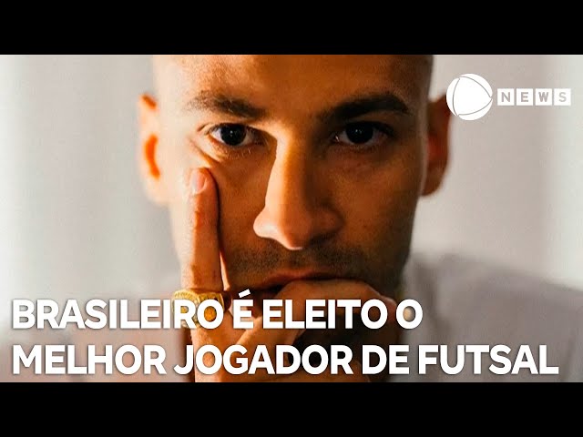 ⁣Brasileiro Pito é eleito melhor jogador de futsal do mundo