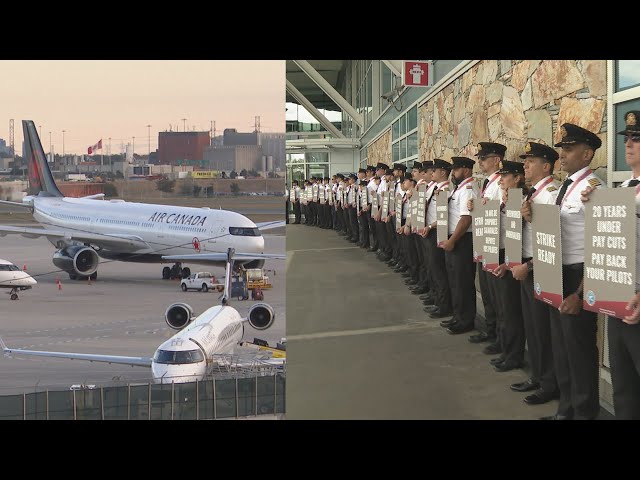 ⁣Air Canada flights could halt next week