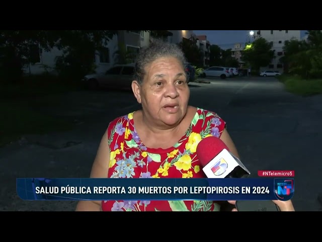 ⁣Salud Pública reporta 30 muertos por leptospirosis en 2024