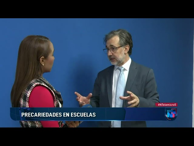 ⁣Precariedades en escuelas de República Dominicana