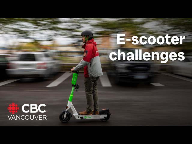 ⁣Vancouver gets rental e-scooters, but accessibility challenges persist