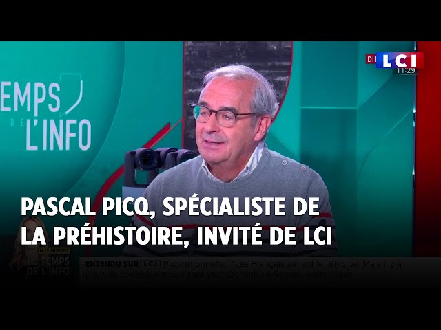 ⁣Pascal Picq, spécialiste de la Préhistoire, invité de LCI