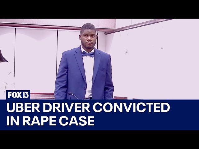 ⁣Uber driver found guilty of rape of international student