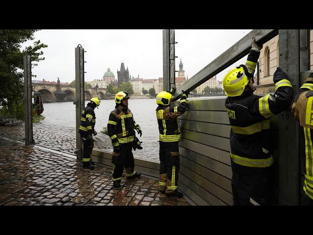 ⁣Countries across central Europe prepare for weekend downpours and severe flooding