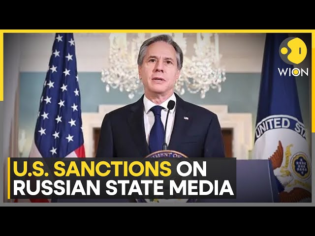 ⁣US imposes new sanctions on Russian state media | Latest News | WION