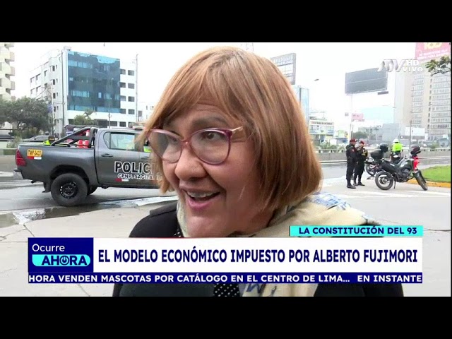 Alberto Fujimori: La Constitución del 93 y el modelo económico impuesto por el expresidente