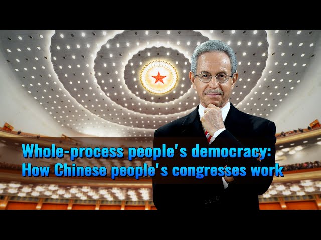 ⁣Whole-process people's democracy: How Chinese people's congresses work