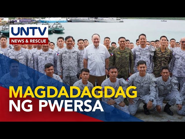 ⁣DND Sec. Teodoro, magpapadala ng mas maraming sundalo sa Palawan