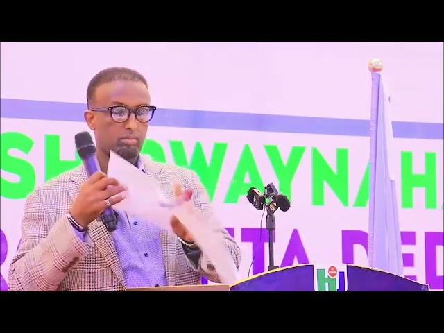 ⁣Wasiir dowlaha Madaxtooyada Galmudug ayaa Warbaahinta u akhriyay Warmurtiyeed laga soo saaray Shirka