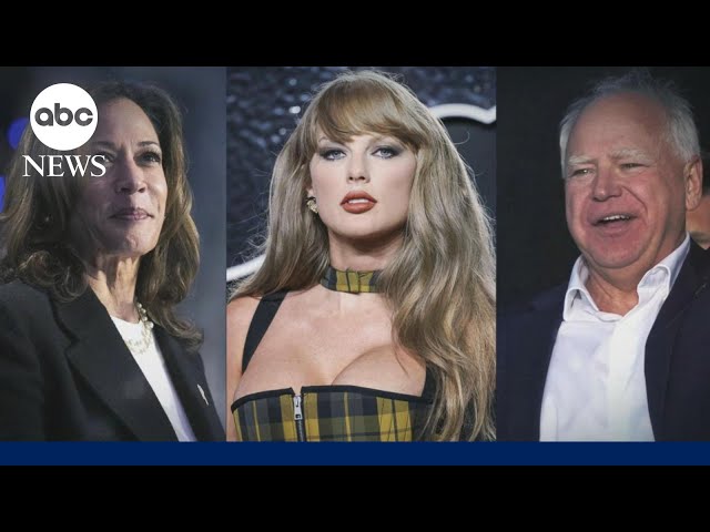 ⁣Can Taylor Swift's endorsement of Harris affect young voters' decisions?