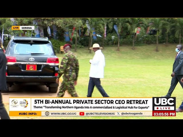 ⁣MUSEVENI DEPARTS SERENA AFTER SPECIAL MOMENTS WITH PRIVATE SECTOR CEO STAKEHOLDERS