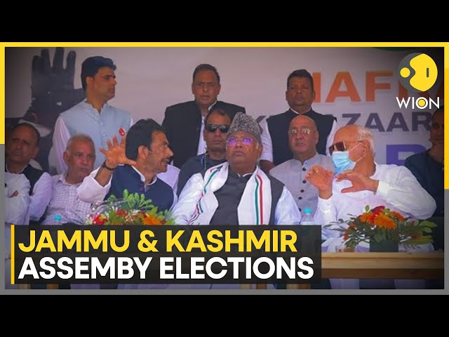 ⁣Jammu & Kashmir Elections 2024: How separatism converted into mainstream | WION