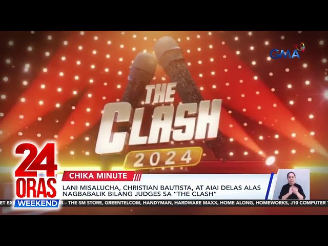 ⁣Lani Misalucha, Christian Bautista, at Aiai delas Alas, nagbabalik bilang judges...| 24 Oras Weekend