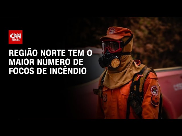 ⁣Região Norte tem o maior número de focos de incêndio | AGORA CNN