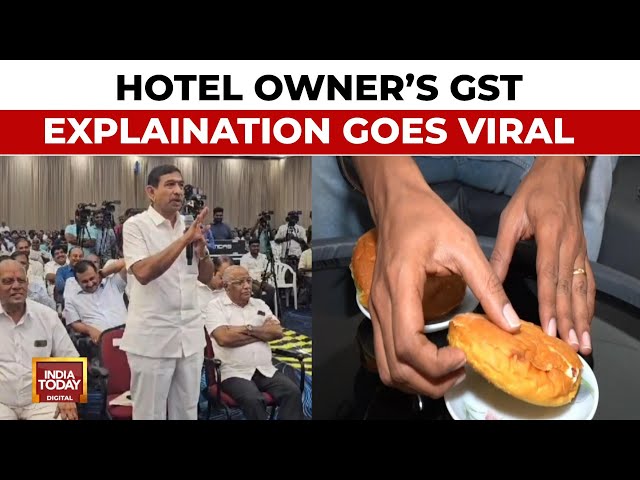 ⁣Hotel Owner Srinivasan's Amusing GST Explanation Goes Viral, Sparks Larger Debate | India Today