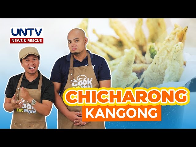 ⁣CHICHARONG KANGKONG | COOK EAT RIGHT