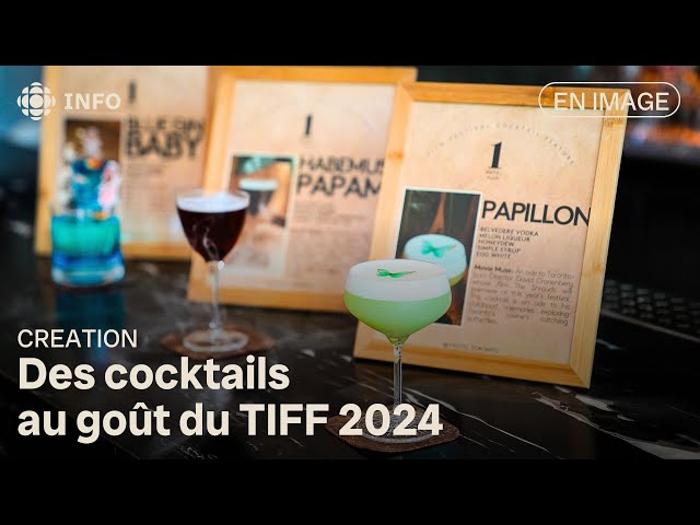 ⁣Des cocktails au goût du TIFF 2024