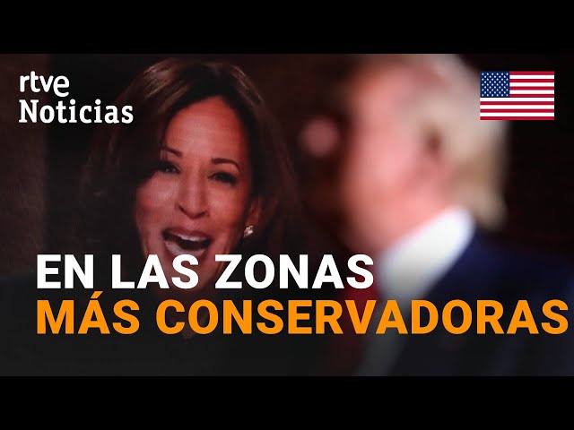 ⁣CAMPAÑA EE.UU.: KAMALA HARRIS VISITA PENSILVANIA para ACORTAR DISTANCIAS con DONALD TRUMP | RTVE