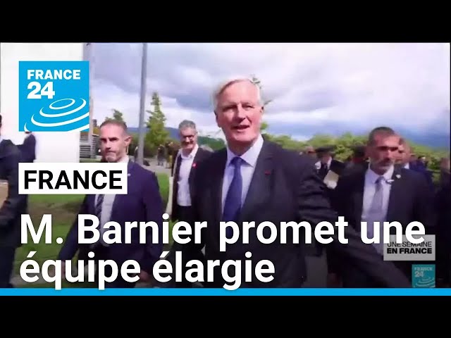 ⁣La France dans l'attente d'un gouvernement : M. Barnier promet une équipe élargie • FRANCE