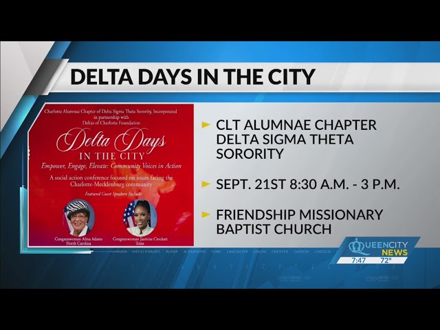 ⁣Delta Days in the City hosting two Congresswomen