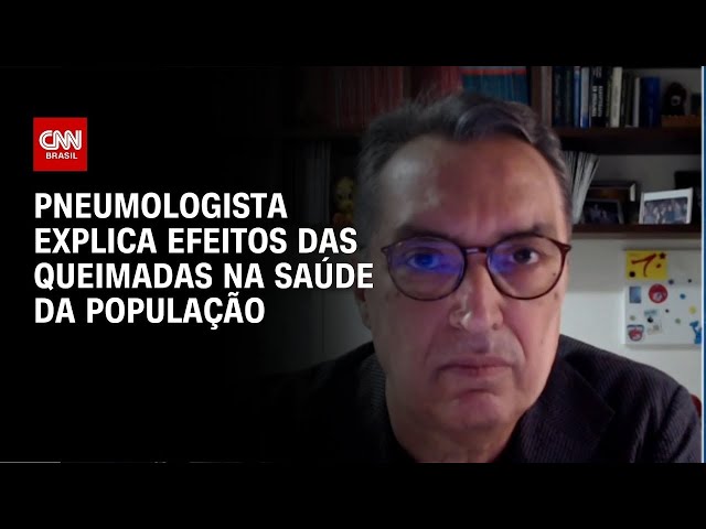 ⁣Pneumologista explica efeitos das queimadas na saúde da população | AGORA CNN