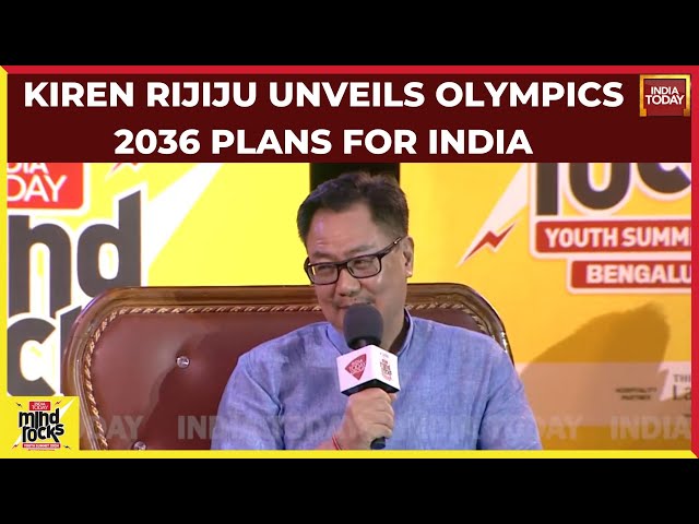 ⁣'India Will Pitch For 2036 Summer Olympics': Union Minister Kiren Rijiju | India Today