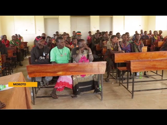 ⁣Developing Karamoja - Youth in Moroto hail the NRM gov’t for restoring peace in Karamoja sub region