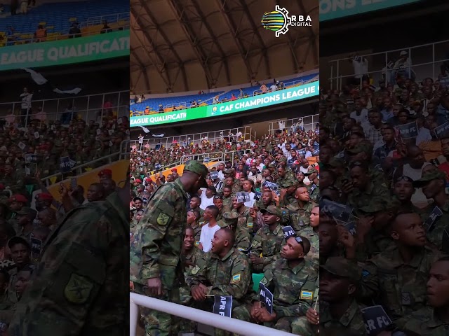 ⁣Amahoro Stadium: RDF Personnel arrive ahead of APR Vs Pyramids FC game