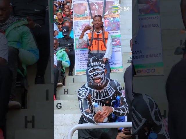 ⁣The stadium is vibrant with anticipation as APR FC fans sing passionately