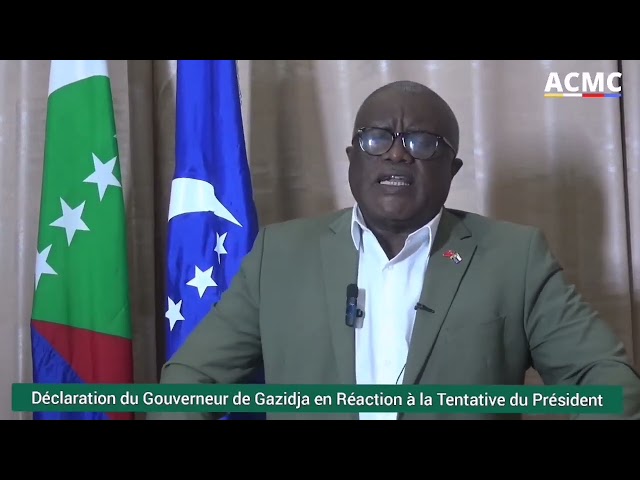 ⁣Déclaration de Mzé Mohamed IBRAHIM suite à l’acte tragique survenu au AZALI ASSOUMANI.