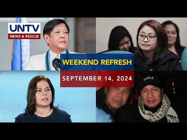 ⁣UNTV: IAB Weekend Refresh  | September 14, 2024