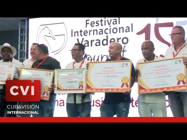 Concluyó en Plaza América edición 14 del Festival Internacional Varadero Gourmet 2024