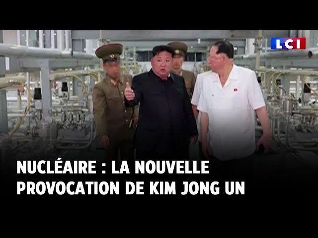 ⁣Nucléaire : la nouvelle provocation de Kim Jong Un