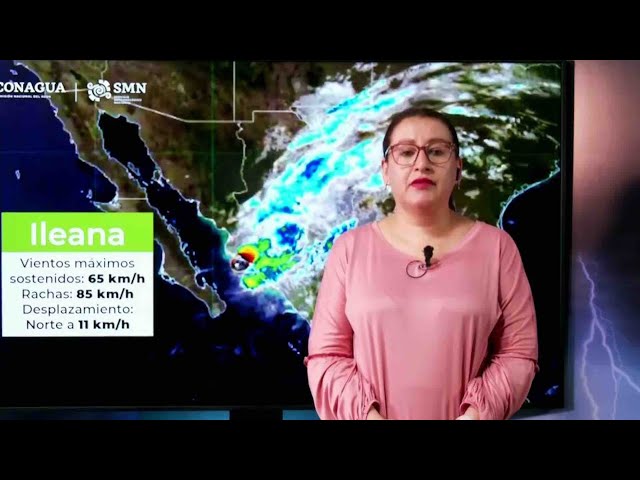 Tormenta Ileana Genera Lluvias Torrenciales y Alto Oleaje en Sonora, Sinaloa y BC