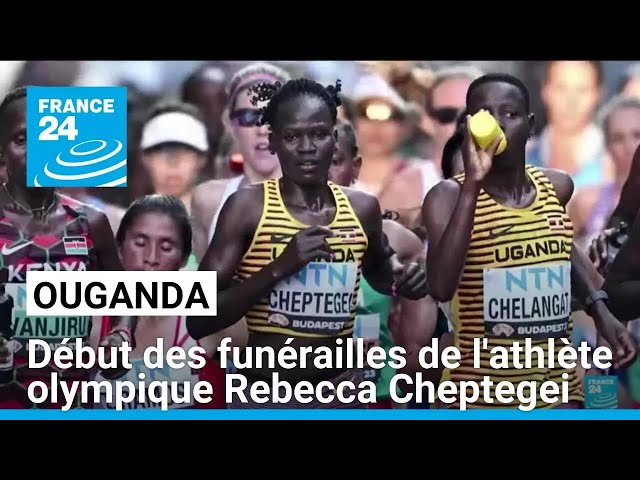 ⁣Ouganda : début des funérailles de l'athlète olympique Rebecca Cheptegei, victime d'un fém