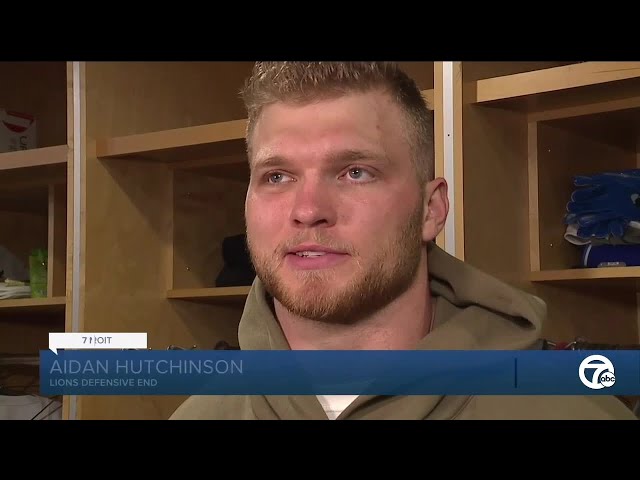 ⁣Lions vs. Bucs: Aidan Hutchinson says plan is 'to go home Sunday 2-0'