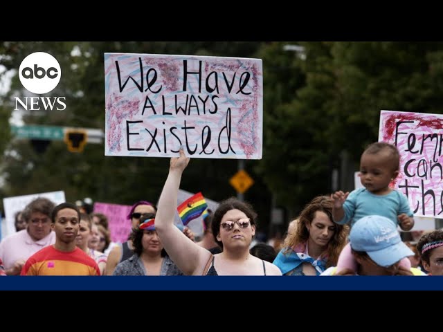 ⁣Thousands expected to attend gender liberation march in DC