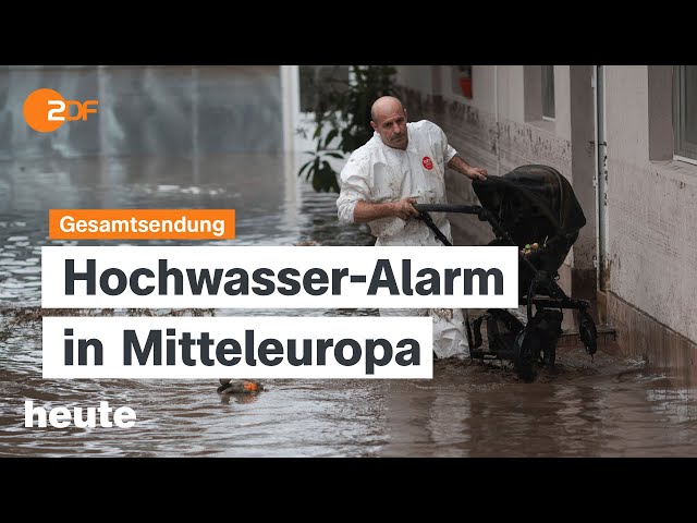 ⁣heute 19:00 Uhr vom 14.09.2024 Hochwasser in Europa, Lage in Charkiw, Tag der Tropenwälder