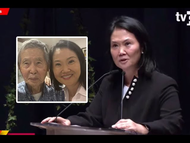 ⁣Keiko Fujimori a su padre: "Estoy orgullosa de ser tu hija, tú eres mi líder"