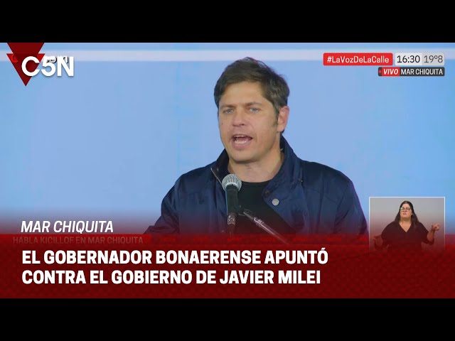 ⁣AXEL KICILLOF: "Estamos frente a la ESTAFA ELECTORAL más INMENSA que hubo en ARGENTINA"