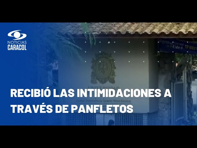 ⁣Investigan amenazas contra el rector de la Universidad de Antioquia