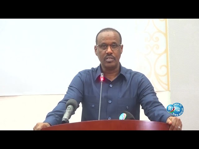 ⁣Discours du Ministre des Affaires musulmanes et des Biens Waqfs Moumin Hassan Barreh