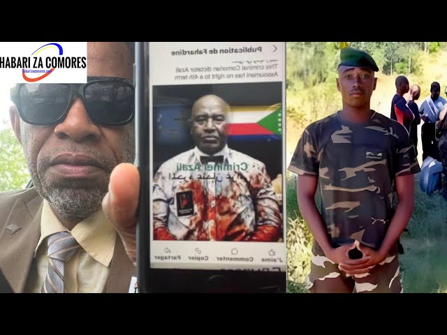 Mraloi hitsoi wahe jeune militaire : Intervention de Fundi Fahardine