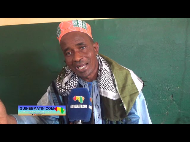 ⁣Célébration du Mawloud : Elhadj Abdoul Rahimy Diallo, imam à la mosquée Saoudi de Kaporo (Ratoma)