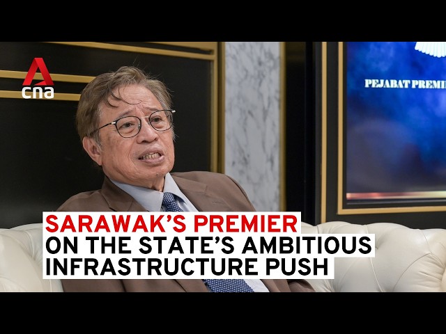 ⁣Sarawak Premier Abang Johari Openg on the state's ambitious infrastructure push